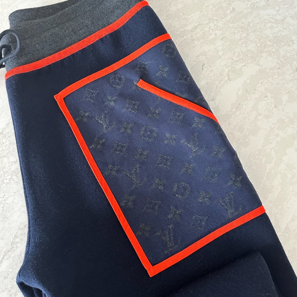 Louis Vuitton Monogram Pocket Jogging Pants